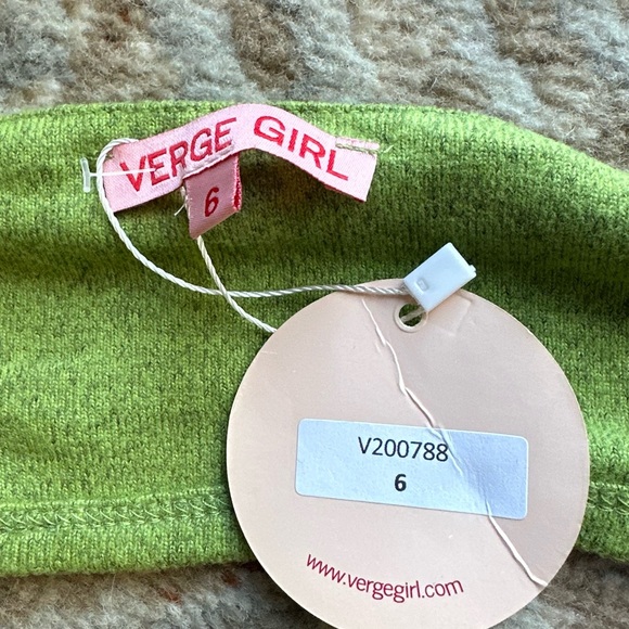 VRG GRL green halton wrap crop - Picture 3 of 5